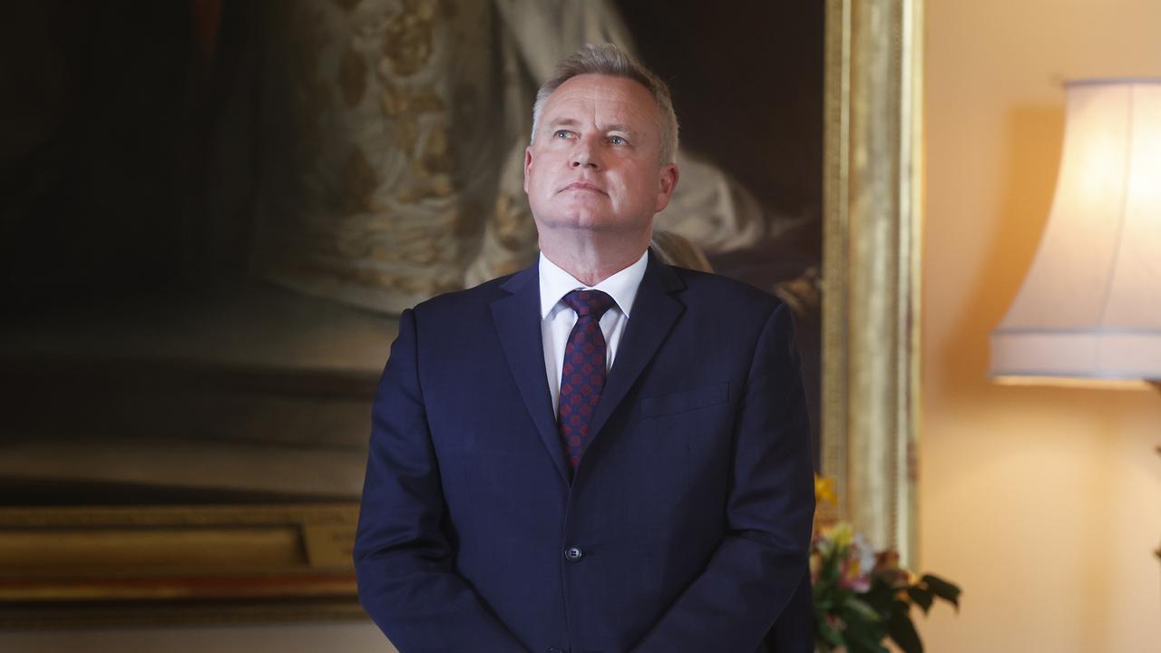 Premier Jeremy Rockliff. New Tasmanian government cabinet swearing in at government house in Hobart. Picture: Nikki Davis-Jones