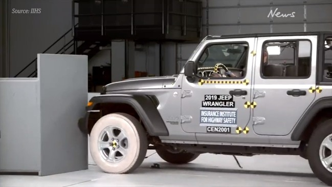 Jeep Wrangler rolls twice during safety tests  — Australia's  leading news site