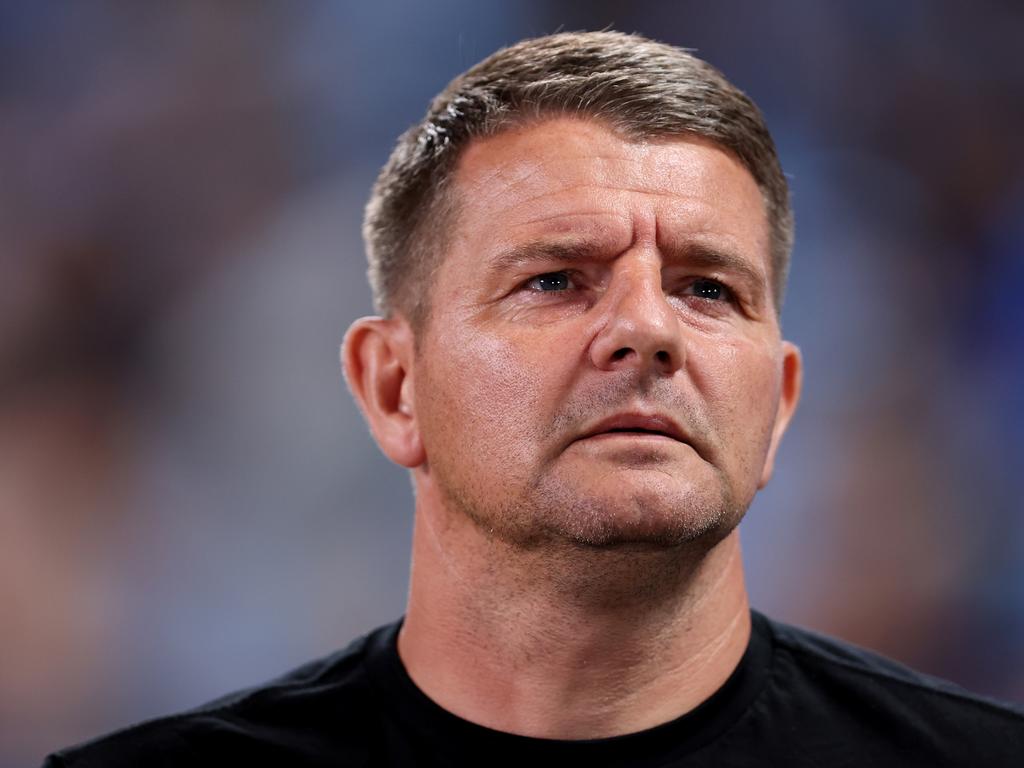 Mariners coach Mark Jackson was disappointed with his side’s display against Sydney FC. Picture: Brendon Thorne/Getty Images