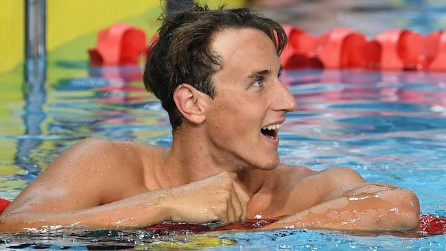Cameron McEvoy during the Gold Coast Commonwealth Games. Picture: AAP Image