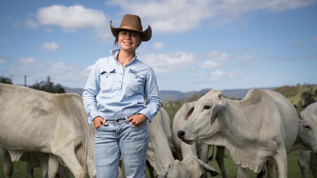 Grace winner Maree Duncombe runs Conondale Station in Queensland’s Sunshine Coast Hinterland. Picture: David Kelly.