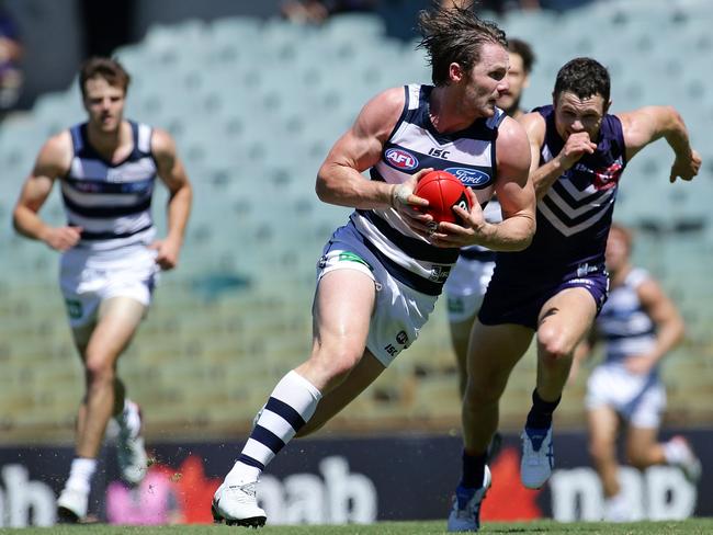 Patrick Dangerfield will play his first game as a Cat on Easter Monday.