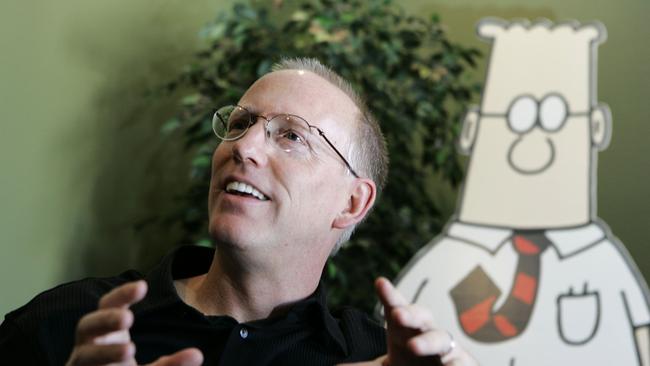 Scott Adams, creator of the comic strip Dilbert.