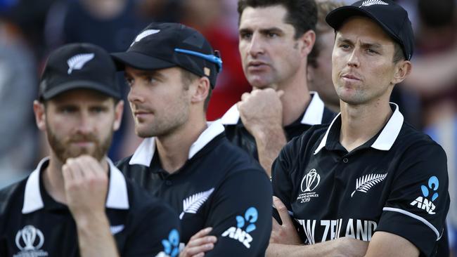 Devastated New Zealand player once again proved humble in defeat. Picture: AP