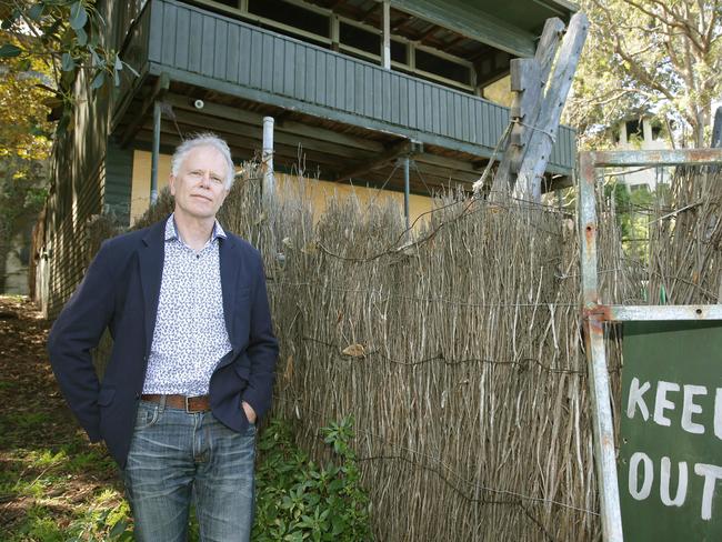 Paul Hawker wants to start a public debate about the property. Picture: Adam Ward