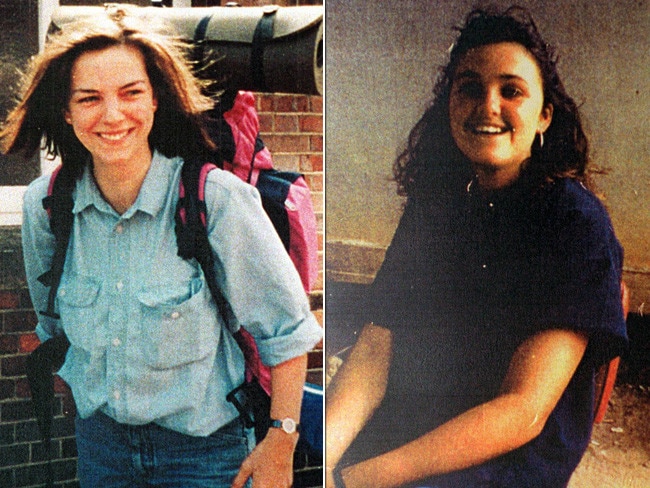 Backpacker murder victims Caroline Clarke (left) and Joanne Walters.