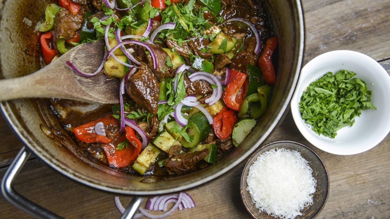 Autumn beef casserole. Recipe here. Picture: Dannika Bonser