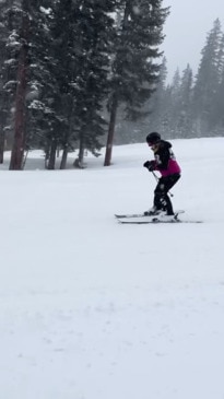 Skiing For the First Time Ever