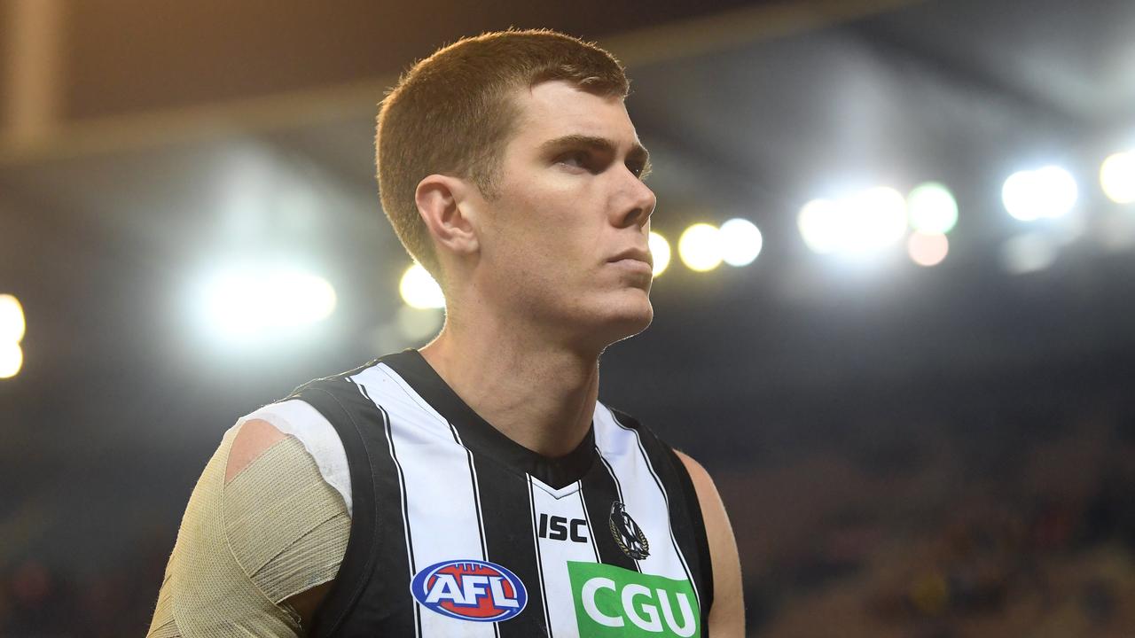 Mason Cox’s Magpies are “absolutely cooked” if things don’t change soon, says Nick Riewoldt.