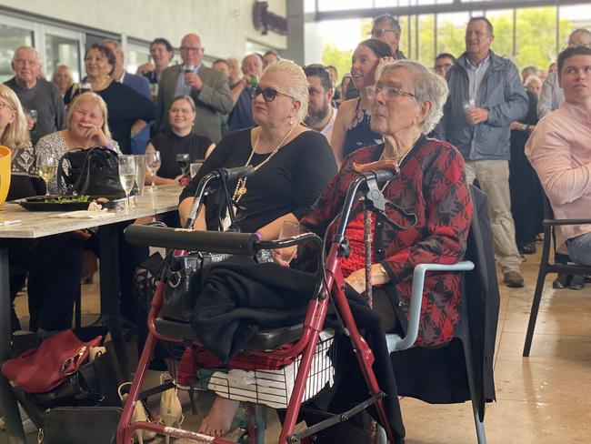 Peter Devenport has been survived by his elderly mother, who attended the memorial service at Tullebudgera SLSC. Picture: Amaani Siddeek