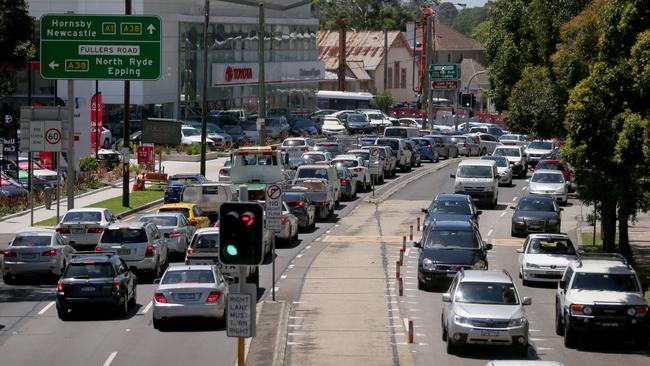 The restrictions will apply to the Pacific Hwy through Chatswood.