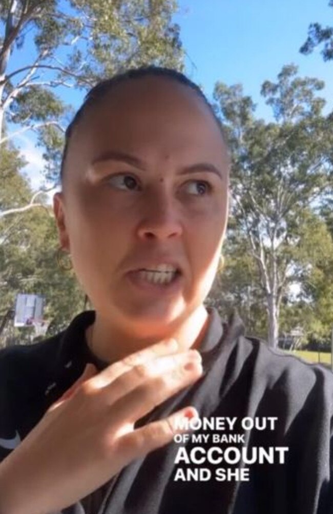 Earlier this month, Brisbane mum Taryn Comptyn cut ties with ANZ after being told by her local branch that she couldn’t withdraw $3,500 in cash. Picture: TikTok