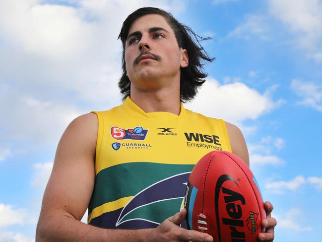 **HOLD** SANFL Young draft gun, Lachlan Jones. 19 May 2020. Picture Dean Martin