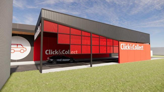 The proposed new Coles planned for Caboolture West will include a drive-through click and collect. Image: Moreton Bay Regional Council/DA Tracker