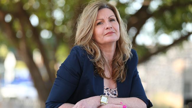 Jeanette Maguire lost her sister Cathy and brother-in-law Rob Lawton in the disappearance of MH370 approaching six years ago. Picture: Lyndon Mechielsen