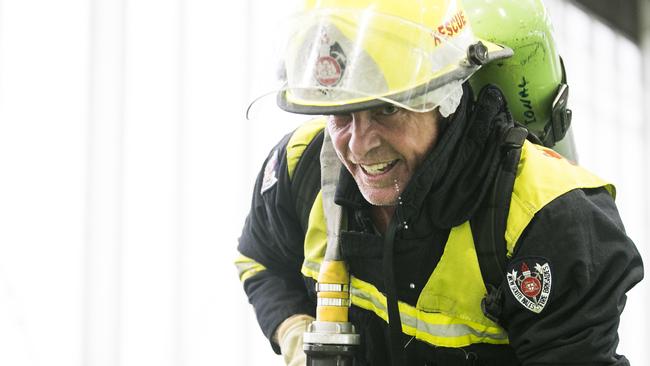 ***SUNDAY TELEGRAPH SPECIAL***  Fire and Rescue NSW try outs. Sam McQueen. Picture: Dylan Robinson