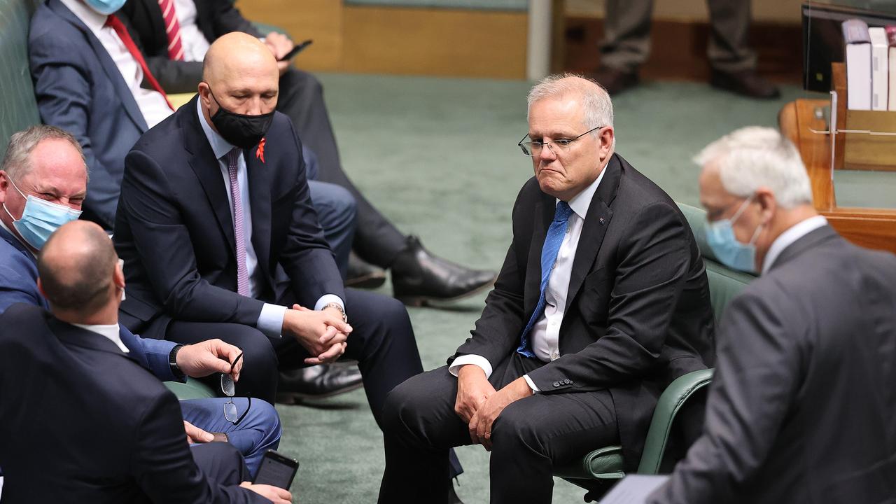 Gender imbalance: The Jenkins Report described the parliamentary workplace culture as “a man’s world”. Picture: Gary Ramage