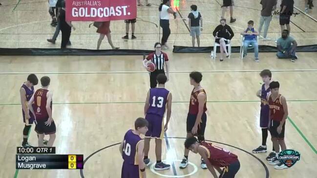 Replay: Basketball Queensland Under-16 State Championships - Logan v Musgrave (Div 3)