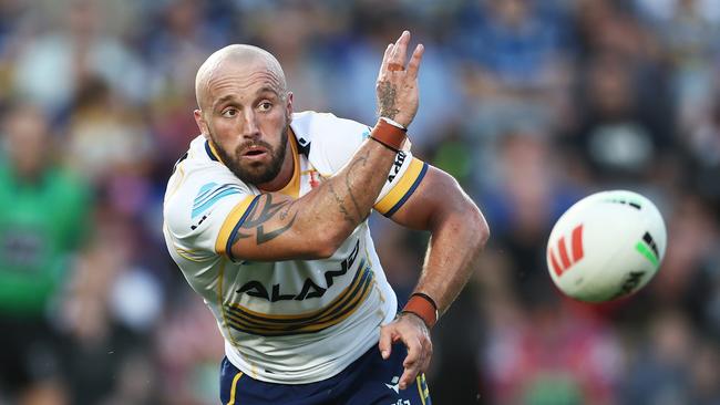 There are fears Josh Hodgson may have played his last NRL game after having surgery on a neck injury. Picture: Getty Images.