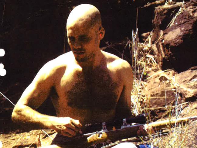 Matej 'Matt' Vanko pictured with a rifle.