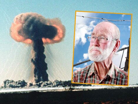 Maralinga nuclear test crusader Avon Hudson.