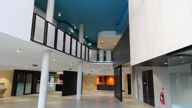 The new three-storey Arcadia College at Robina will have room for 300 students. Picture: Glenn Hampson.