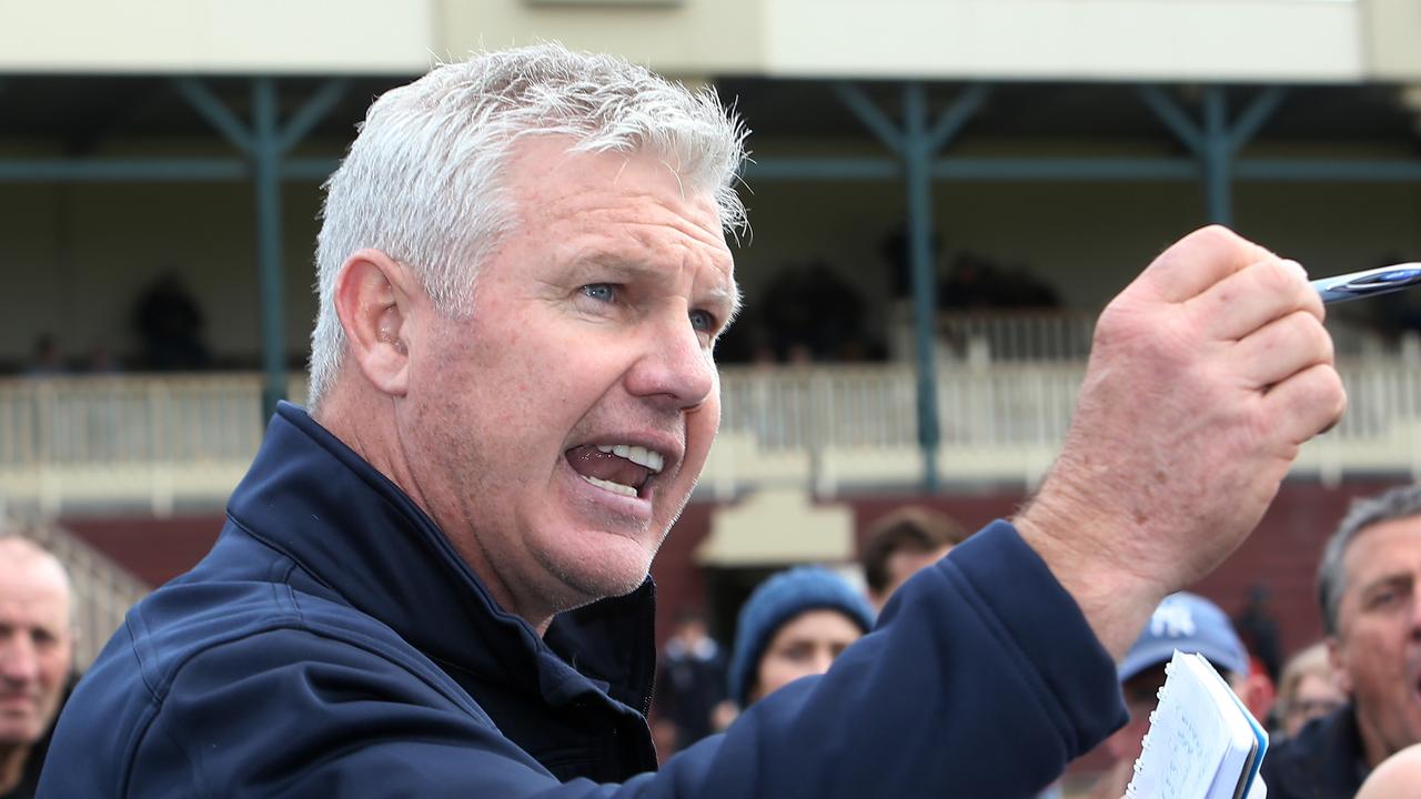 Former Richmond coach Danny Frawley could be a bombshell appointment by Collingwood. photo: Yuri Kouzmin