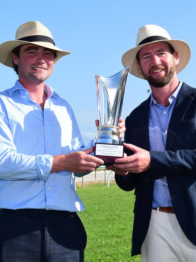 David Eustace and Ciaron Maher. Picture: Grant Peters/Trackside Photography