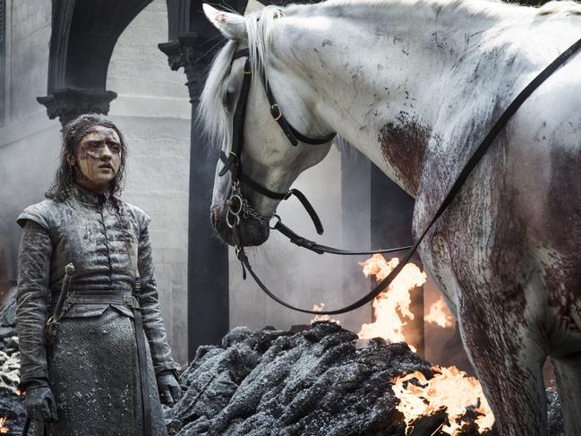 Arya Stark is still standing. Picture: HBO