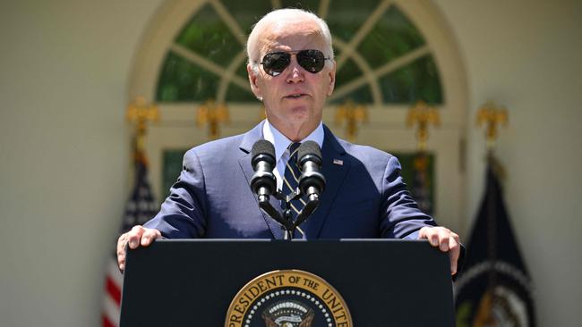 US President Joe Biden. Picture: AFP