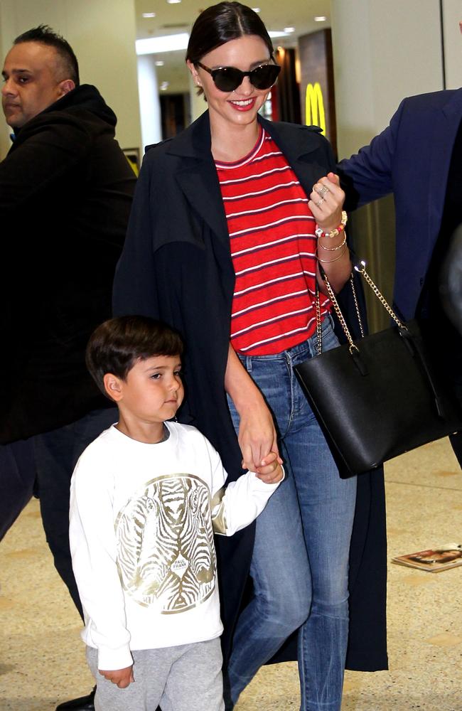 The mummy and son duo get top points for style.