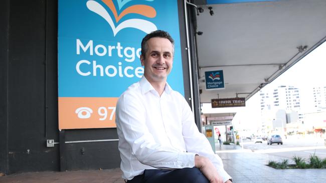 Mortgage Choice mortgage broker James Algar, Mr Algar said applications for self-employed borrowers was particularly tough as many banks under current rules did not acknowledge that many incurred expenses within the business­ ­budget. Picture: Britta Campion / The Australian