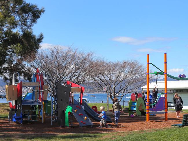 Marieville Esplanade playground at Sandy Bay.