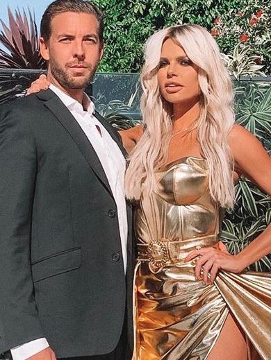 The couple at this week’s Logies. Picture: Instagram