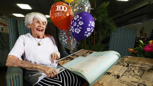 Eileen Thornton has had a colourful 100 years. Photograph : Jason O'Brien