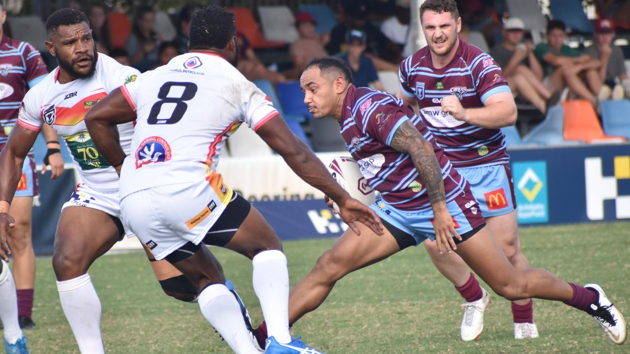 Round 2 of the Hostplus Cup, CQ Capras versus PNG Hunters, Rockhampton’s Browne Park, March 26, 2022.