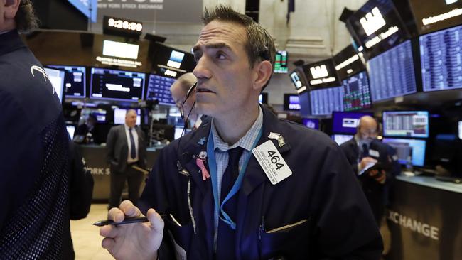 Wall Street again finished at record highs on Friday. Picture: AP