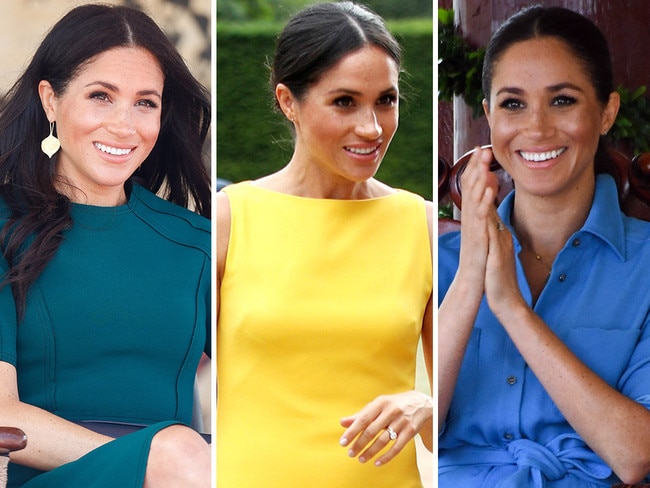 Did Meghan really stick to beige during royal engagements? Picture: Getty Images