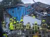Desperate search for trainee nurse believed trapped under rubble