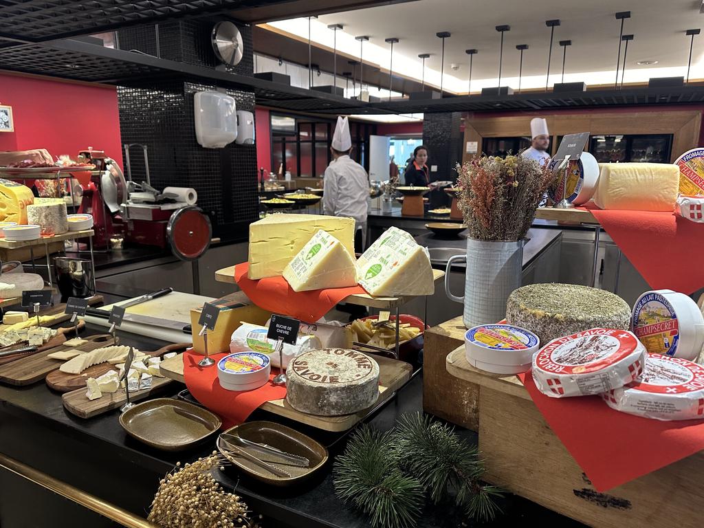 The cheese station was a personal highlight. Picture: Bronte Coy