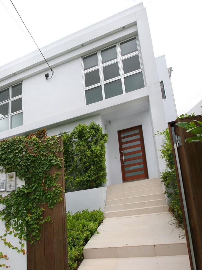 Wheldon’s $5 million Bulimba home, which sits to the north of the Haupt restaurant complex
