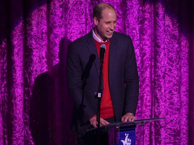 Prince William paid tribute to britain’s essential workers in London. Picture: Getty Images