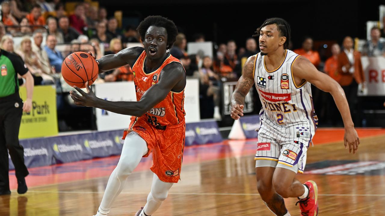 Bul Kuol has taken his game to the next level under coach Adam Forde at the Taipans. (Photo by Emily Barker/Getty Images)