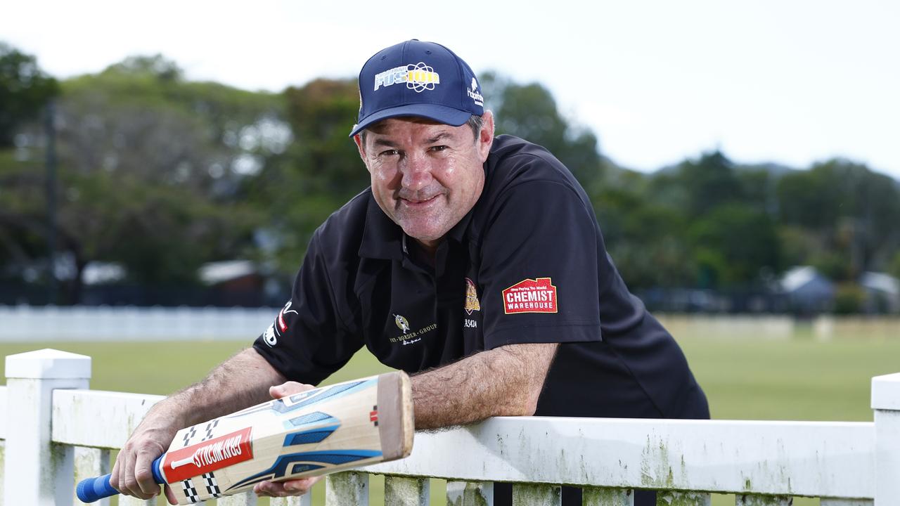 Former Queensland Bulls batsman Jimmy Maher has been named as a life member of Queensland Cricket. Picture: Brendan Radke