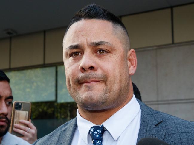 SYDNEY, AUSTRALIA - NewsWire Photos APRIL 4, 2023: Former NRL star Jarryd Hayne has been found guilty of a sexual assault. Picture: NCA NewsWire / David Swift