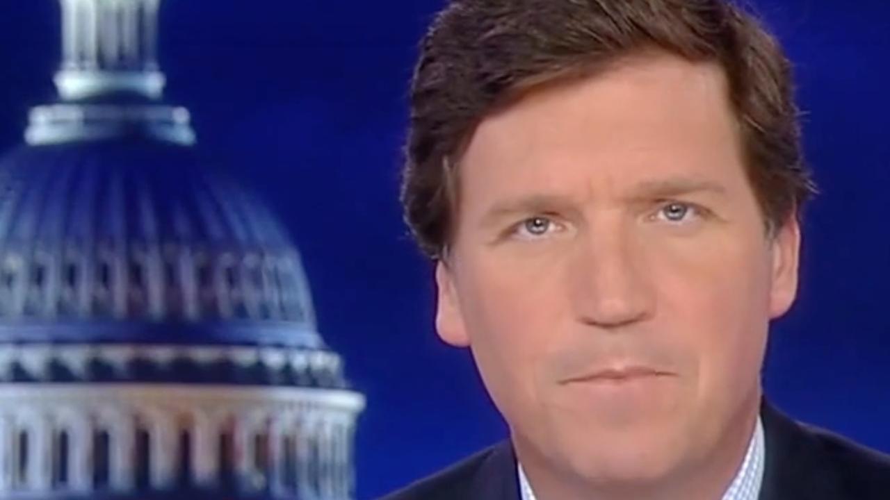 Carlson argued the force used against Covid rule flouters was unjustified. Picture: Fox News