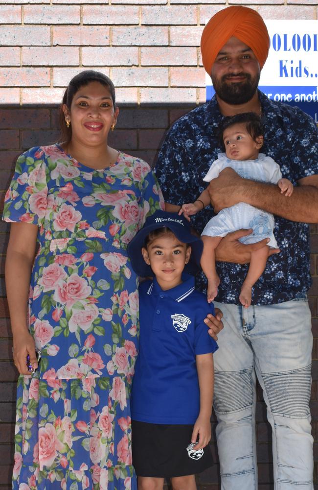 The Door family at Mooloolaba State School. Picture: Eddie Franklin