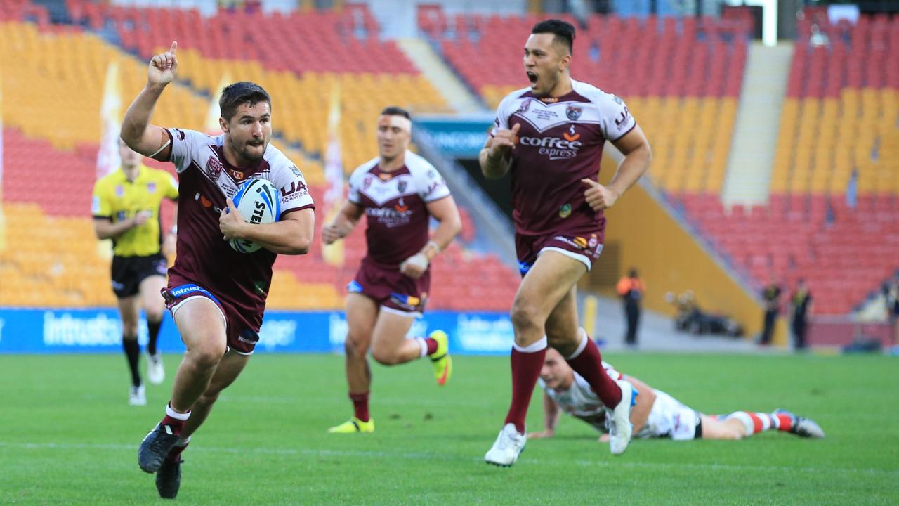 2016: Cameron CULLEN (BURLEIGH BEARS) 25th September 2016 - Queensland Rugby League (QRL) Grand Final Day - Game day Action from the 2016 QRL Intrust Super Cup Rugby League Grand Final at Suncorp Stadium Brisbane, Between the Burleigh Bears v Redcliffe Dolphins. Photo: SMP IMAGES.COM / QRL MEDIA