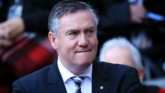 Eddie McGuire will have a scaled down role with the Footy Show. Picture: Mark Stewart