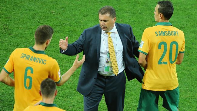 Ange Postecoglou says he will rotate his squad for the game against South Korea.